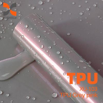 China TPU Grey pink instant healing premium full roll transparent tpu body car wrap ppf automotive paint protection films for sale