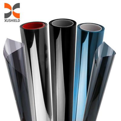 China 1.52*30m UV PROOf Security Car Manufacturer Security 2ply Carbon Roll Automotive Glass Window Solar Tint Film for sale