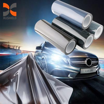 China Tpu Film para faros de vehículos y automóviles Ppf Oscuro Cinza Brillante Negro 0,3m*15m Antidespinaje en venta