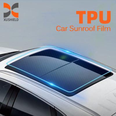 China Explosion-proof Protective TPU Sunroof PPF Auto Windshield Glass Window Tint Solar Film Car Roof Skylight Film for sale