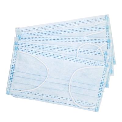 China Breathable Nonwoven Medical Surgical Masker 3ply Earloop Sergical Face Mask Musk 3 Ply Facemask Disposable EN 14683 Surgical Masks 2r for sale