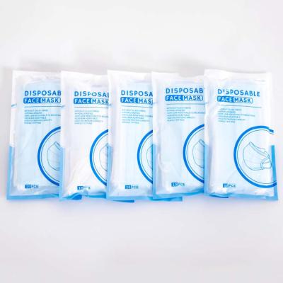 China Breathable China Manufacture 10 Pcs 3 Ply Surgical Mask Disposable Medical Surgical Mask for sale