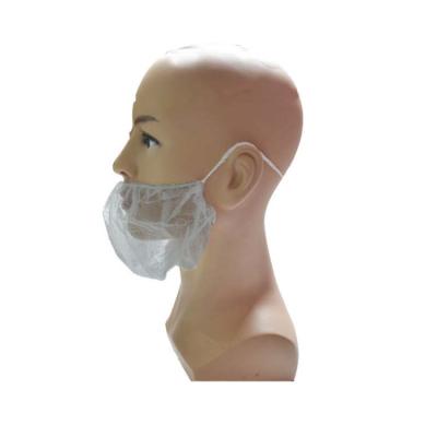 China High Strength Disposable Non-Woven Non-Woven Fabric Beard Cover Disposable Beard Cover For Food Industry for sale