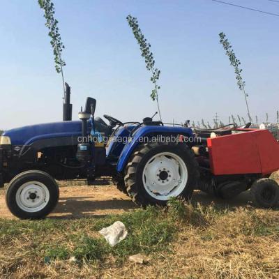 China Round Straw Baler Factory Supply Mini Paddy Hay Paddy Straw Baler Packing Machine for sale