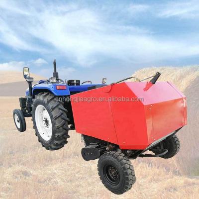 China Straw Baler Corn Straw Recycling Mini Round Hay Balers Silage Harvester Machine for sale