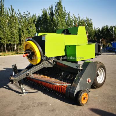 China Small maize silage baler maize rice wheat hay and automatic square cursher and straw baler to the Netherlands for sale