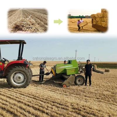 China Automatic Square Mini Corn Silage Baler Hay Baler Silage Harvester Packing Machine for sale