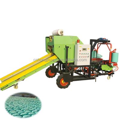 China Automatic straw baler fresh straw baler hay and straw hay baler and packing maize silage machine for sale for sale