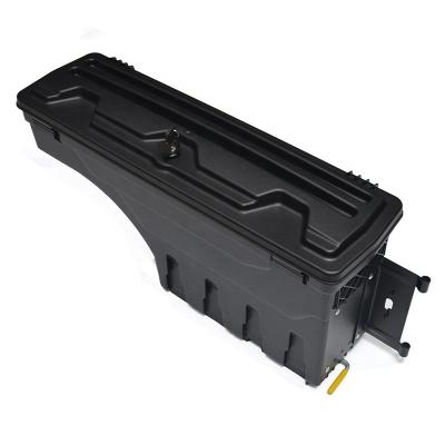 China Plastic Box Crate Storage System Truck Accessories Matte Black ABS Storage Box Tool For Navara NP300 for sale