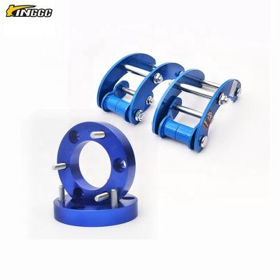 China Auto Suspension Parts 4x4 Suspension Lift 2inch Front Shock Spacer And Rear Comfort Extended Shackles For Triton L200 for sale