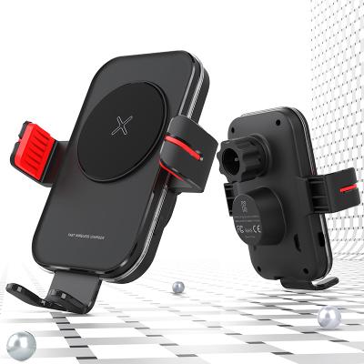 China For Iphone/Samsung/Huawei/XiaoMi/Oppo/Vivo/One plus Safe Type C PC ABS Smart Sensor Car Charger Popular Overcurrent Wireless Support for sale