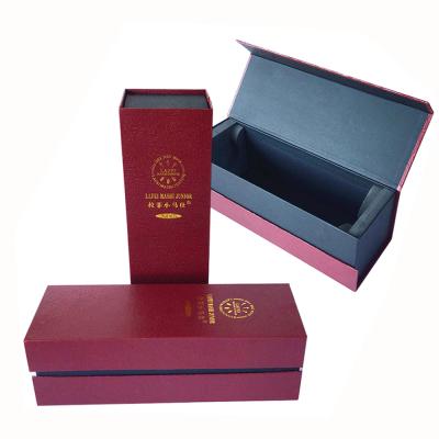 China Custom Recycled Materials Wine Designer Recyclable Gift Boxes Luxury Grape Paperboard for sale