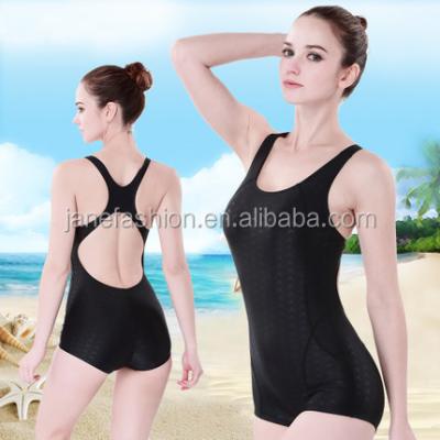 China Anti-UV One Piece Open Back Swimsuit for Competition for sale