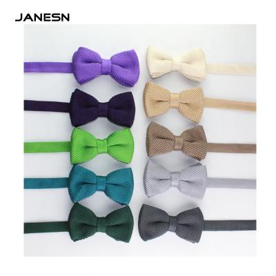 China Wholesale Simple Pattern Polyester Man's Bowties For Party Gift Cheap Ties for sale