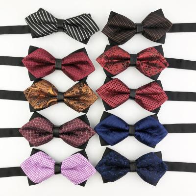 China Butterfly Hand Made Brand No Minimum Italian Stylish Adjustable Pre Tied Online Bow Ties For Mens Boys for sale