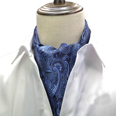 China Chinese Factory Quality Paisley Dotted Scarf Polyester Neckerchief Tie For Men's Favorite Gifts for sale