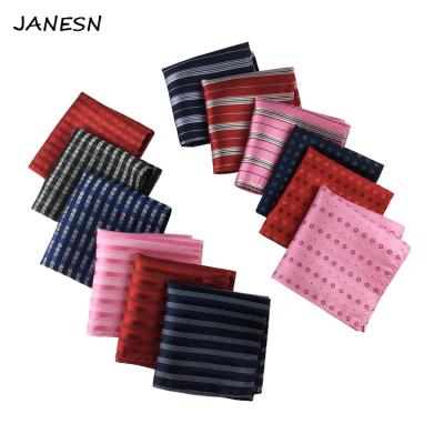 China Custom Jacquard Mens Jacquard Weave 100% Silk Handkerchief for sale