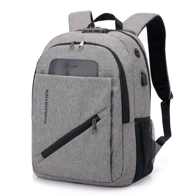 China Fashion Anti-theft Waterproof USB College Business School Computer Laptop Anti-theft Backpack for sale