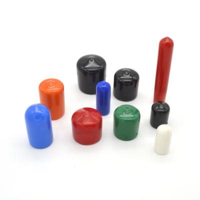 China For CS 20x25mm Easy Moving Flexible Soft Vinyl End Caps PVC Plastic Terminal Insulation Sheaths PVC Terminal Protectors for sale