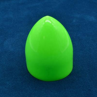 China PVC Plastisol Vinyl Dip Molding Quarter Oval Endcaps for sale