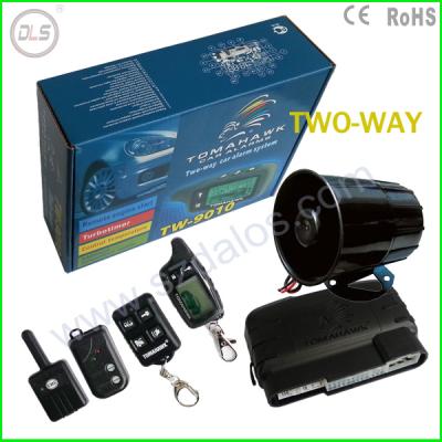 China Remote Starter TOMAHAWK Car Alarm TW9010 Car Alarm /433.92 MHz Frequency Car Alarm for sale