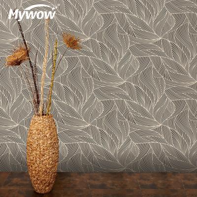 China Waterproof+Moistureproof 2022 Wholesale Modern Design 3D Wallpaper Luxury Metallic Wallpaper for sale