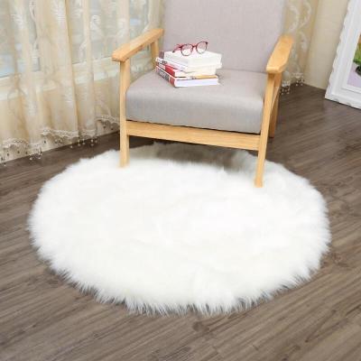 China 2021 Hot Sale Modern Design Washable Faux Wool Soft Plush Blanket Area Rugs Rugs Carpets 3D Wallpaper for sale