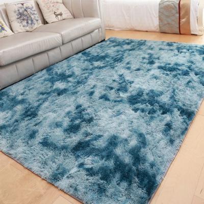 China Washable High Level Custom Tie Dye Modern Area Rug #H5-006 Indoor Floor Mat Carpet Rug Shaggy Carpets for sale