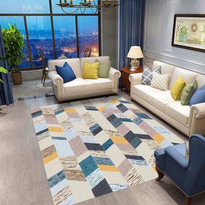 China Washable High Quality Geometric Mat Carpet Rug Home Decoration Area Rugs Floor #H3-A120 for sale