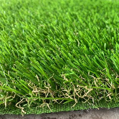 China Polypropylene (PP) Landscaping Outdoor Play Grass Carpet Natural Grass For Indoor Garden Artificial Grass for sale