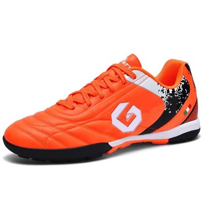 China High Quality Rubber Single Color PVC Black Indoor Soccer Flat Shoes For Sale for sale