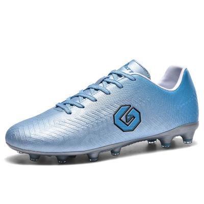 China Costumize Shoes Soccer Shoes Latest Lightweight Rubber Top Upper Football For Boys for sale