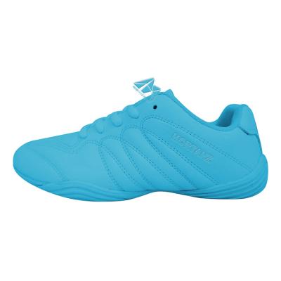 China 2022 Professional PU Practice Wear Fashion Cheer Shoes Dance Campus Aerobics Training Cheerleading Shoes For Women for sale