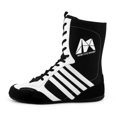 China Breathable Wholesale Prices Fighting Shoes Weightlifting Running Combat Boot Training OEM ODM Custom Design Boxing Shoes for sale