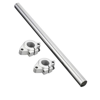 China Long Life OEM Custom Aluminum CNC Rack Rail End Bracket SHF Linear Shaft Support for sale