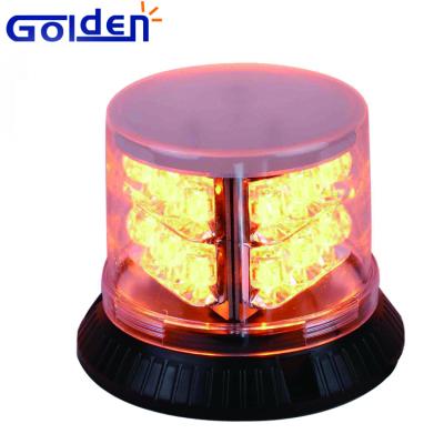 China ABS Base and PC Lens 18 LED Amber Strobe Beacon Emergency Rotating Lights for sale