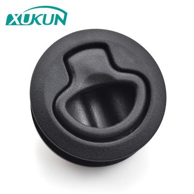 China Car/Boat/Furniture Similar To Plastic Furniture And Southco M1 Black Or White Pull Ring Round Panel Lock For Flat Boats for sale