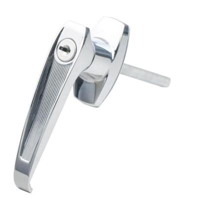 China Zinc alloy L-shaped lock or control box automation XK317 XK317S body power equipment door handle lock without lock plate for sale