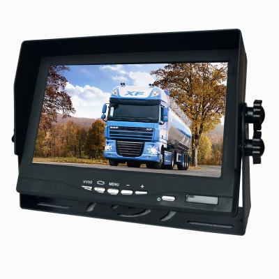 China 1080p 7 inch lcd monitor car lcd monitor bus tv monitor 24v 7