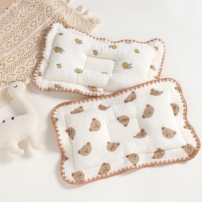 China Wholesale Anti-static Baby Support Indoor And Outdoor Soft And Breathable Pillow For Flat Head for sale