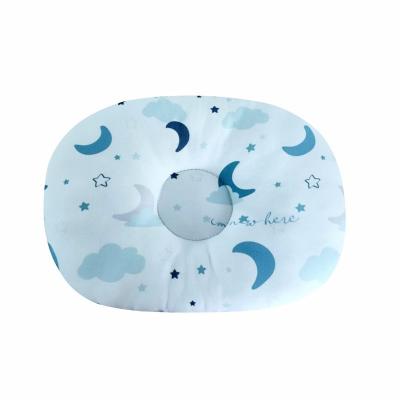 China Wholesale Cute Custom Anti-Static Back--3D Breathable 100% Cotton Mesh Baby Pillow Newborn Baby Pillow for sale