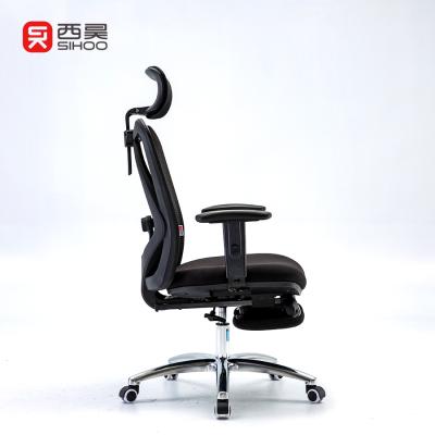 China (Size) 2021 Sihoo M18 adjustable footrest type hot office chair shop chair store office Amazon soft office chair for sale