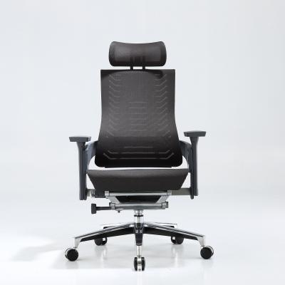 China Black Executive Chair Adjustable Frame Chair Comfortable CEO Chair Large (Height) for sale