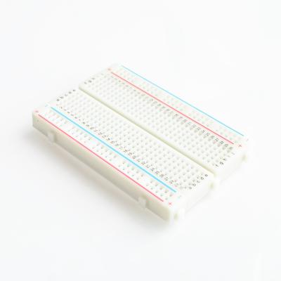 China Direct Factory Solderless 400 Points Breadboard Breadboard Mini Test Bread Board PCB for Bus Test Circuit 400 Points Solderless Breadboard for sale