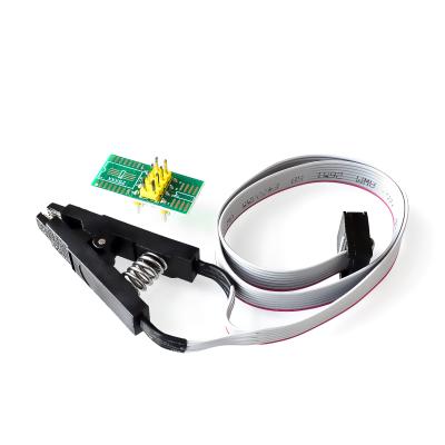 China High Quality SOIC8 SOP8 Test Clip For EEPROM 93CXX/25CXX/24CXX In-Circuit Programming On USB Programmer TL866CS TL866A SOP8 Test Clip for sale