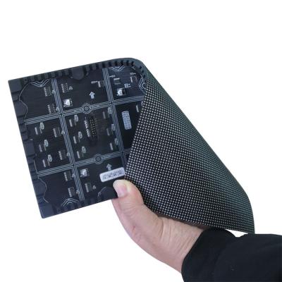 China Shopping Mall High Contrast Ratio Special Shaped Module 3840Hz P1.667 LED Soft Screen Display for sale