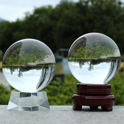 China Wholesale Cheap Custom Large 60mm 80mm White Glass K9 Glass Ball From Europe Gifts for sale