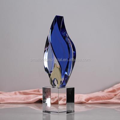 China Wholesale Europe New Design Crystal K9 Torch Trophy Award for sale