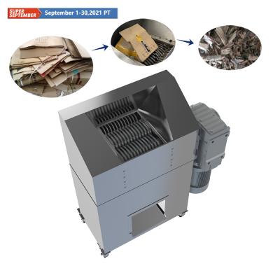 China Hotels Dawei New Product All Stainless Steel Double Shaft Plastic Shredder For Home Use for sale