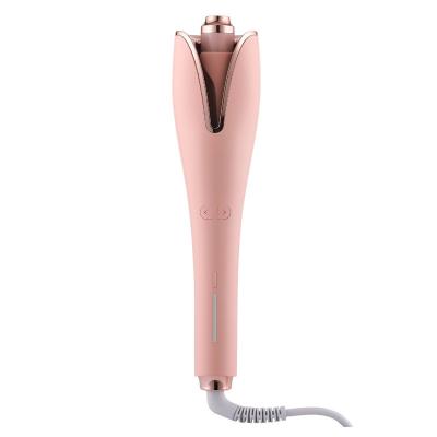 China Ceramic Portable Automatic Rotating Heatless Hair Curler Hesitate Curling Irons Styling Products Tools Home Moving for sale